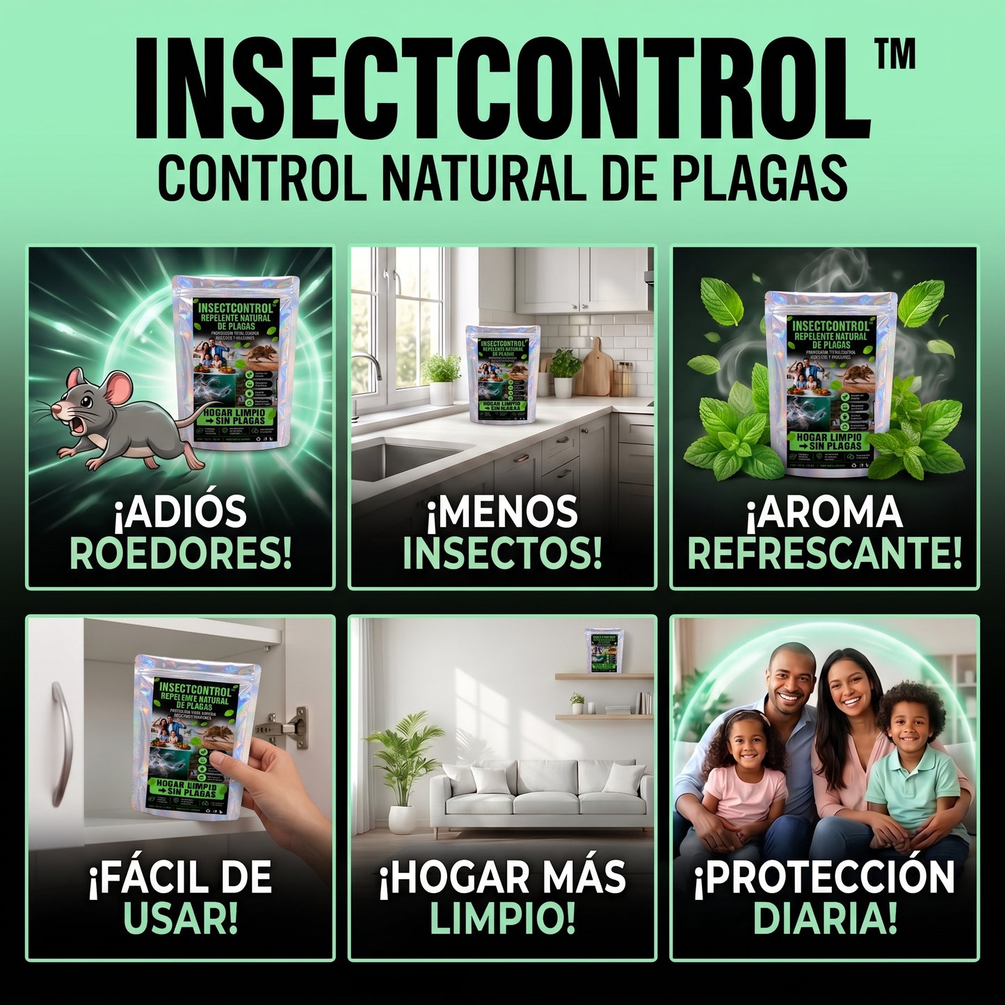 InsectControl™ pack + 30 und !AHORA MAS GRANDE !