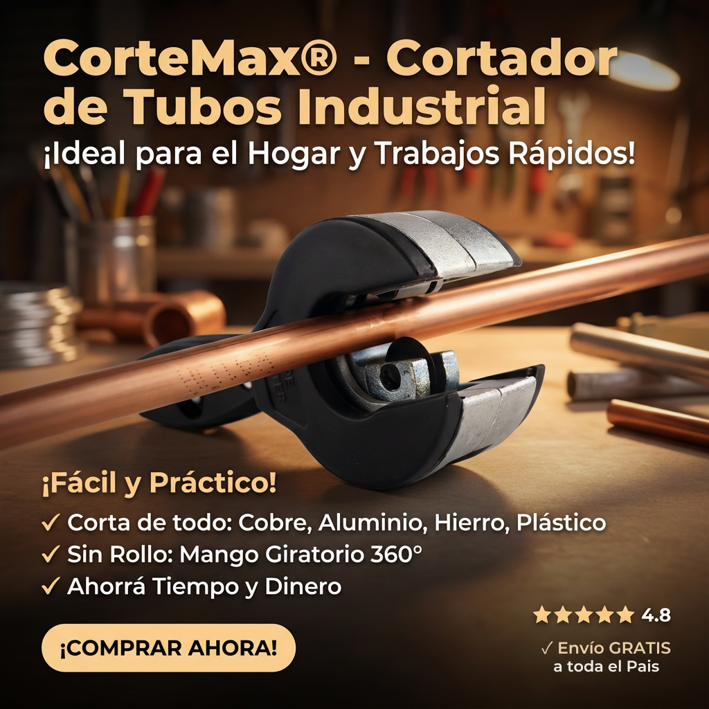 CorteMax® - Cortador de Tubos Industrial