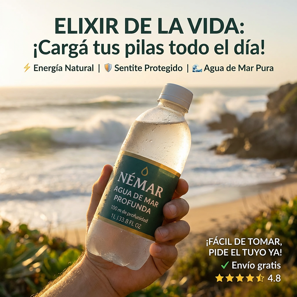 AGUA DE MAR PROFUNDO 2 UND X 1L - ELIXIR DE LA VIDA