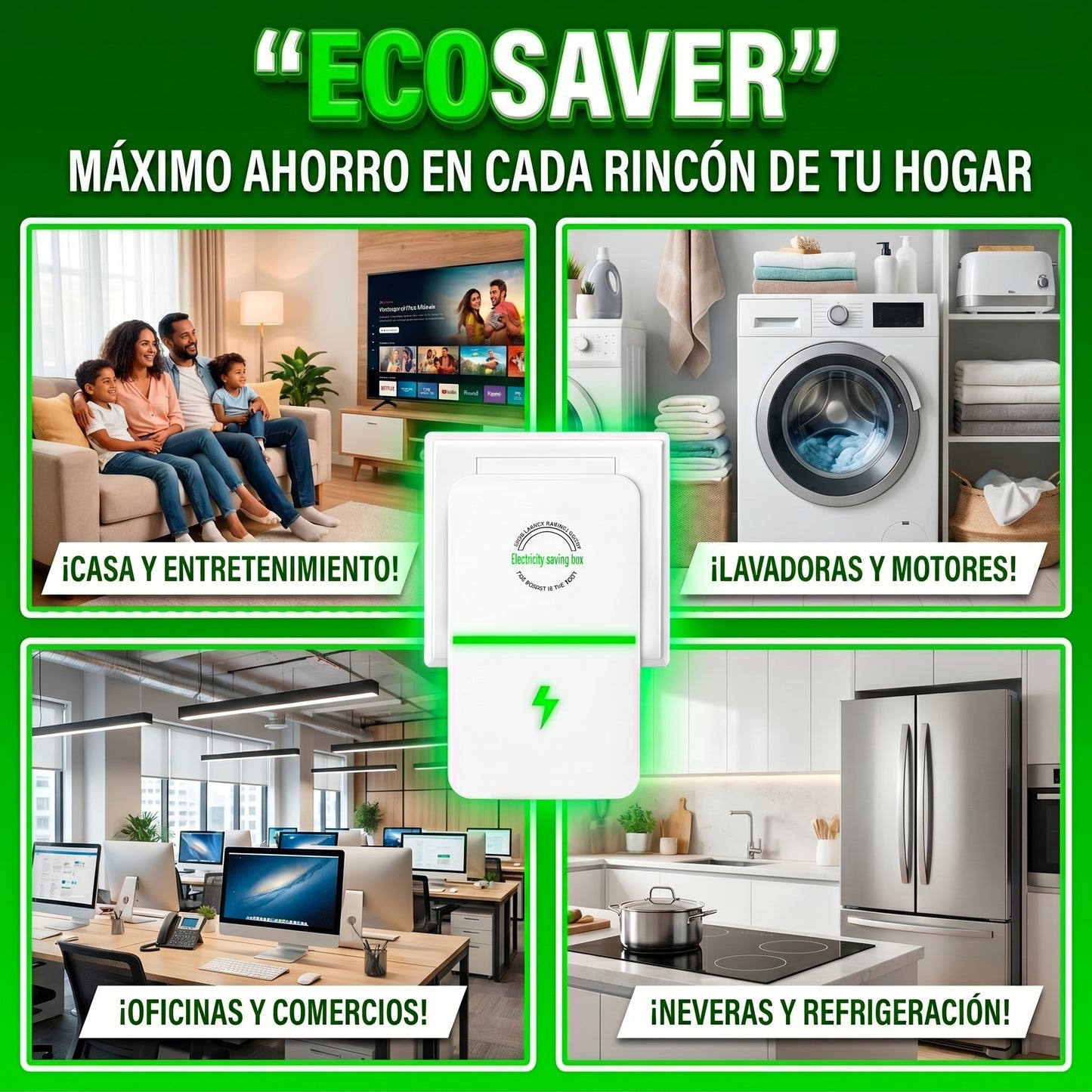 ECOSAVER™ Caja De Ahorro De Electricidad