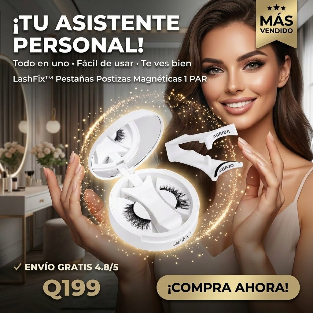 LashFix™ Pestañas Postizas Magnéticas 1PAR