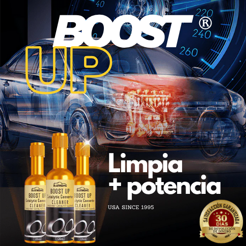 BOOST UP - Potenciador y Limpiador de carbonilla del motor