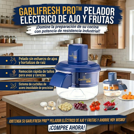 GarliFresh Pro™ Pelador Eléctrico multi uso