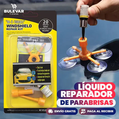 KITS  REPARADOR DE VIDRIOS + REGALOS ESPECIALES🎁 2x1