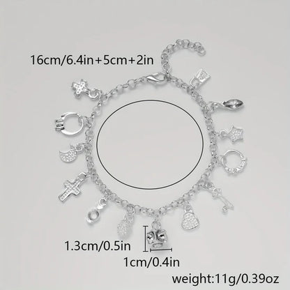 Amatista™ — Pulsera de Plata 925 con 13 Amuletos (2x1 Limitado)
