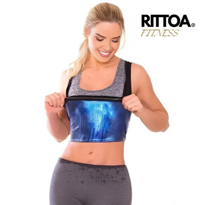 Camiseta Térmica de Sauna Femenina 2x1