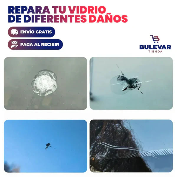 KITS  REPARADOR DE VIDRIOS + REGALOS ESPECIALES🎁 2x1