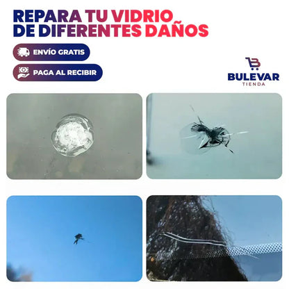 KITS  REPARADOR DE VIDRIOS + REGALOS ESPECIALES🎁 2x1