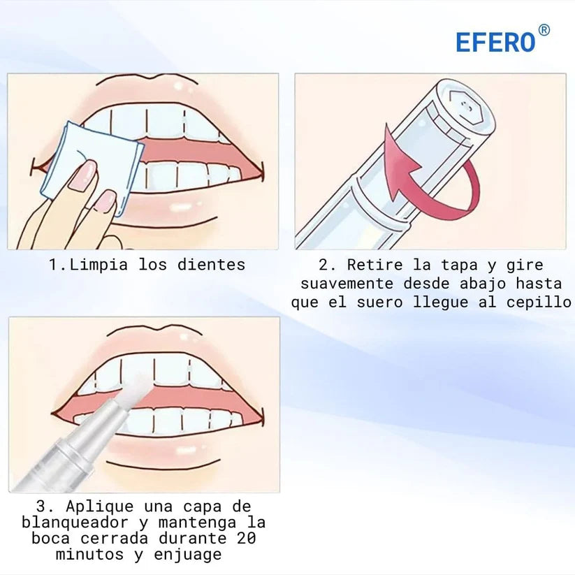 EFERO® (Lápiz blanqueador dental) 2 x 1