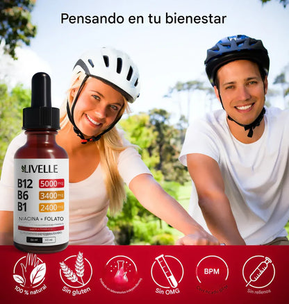 NUSAVA SUPLEMENTO LIQUIDO DE VITAMINAS 2X1