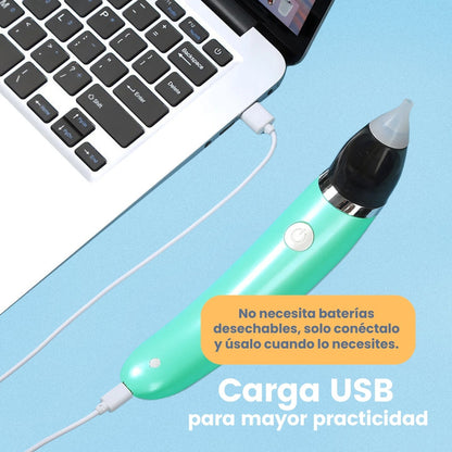 Breezy® Aspirador Nasal Portátil para Bebés ¡Ayuda a tu bebé a respirar libremente en segundos! 🔥
