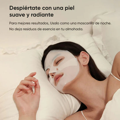 10 MASCARILLAS DE BIO-COLAGENO RITTOA® + crema facial 100% collagem gratis