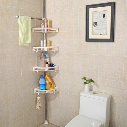 Organizador Esquinero Baño Ducha Ajuste ❌ ¡Adiós al desorden en tu baño!