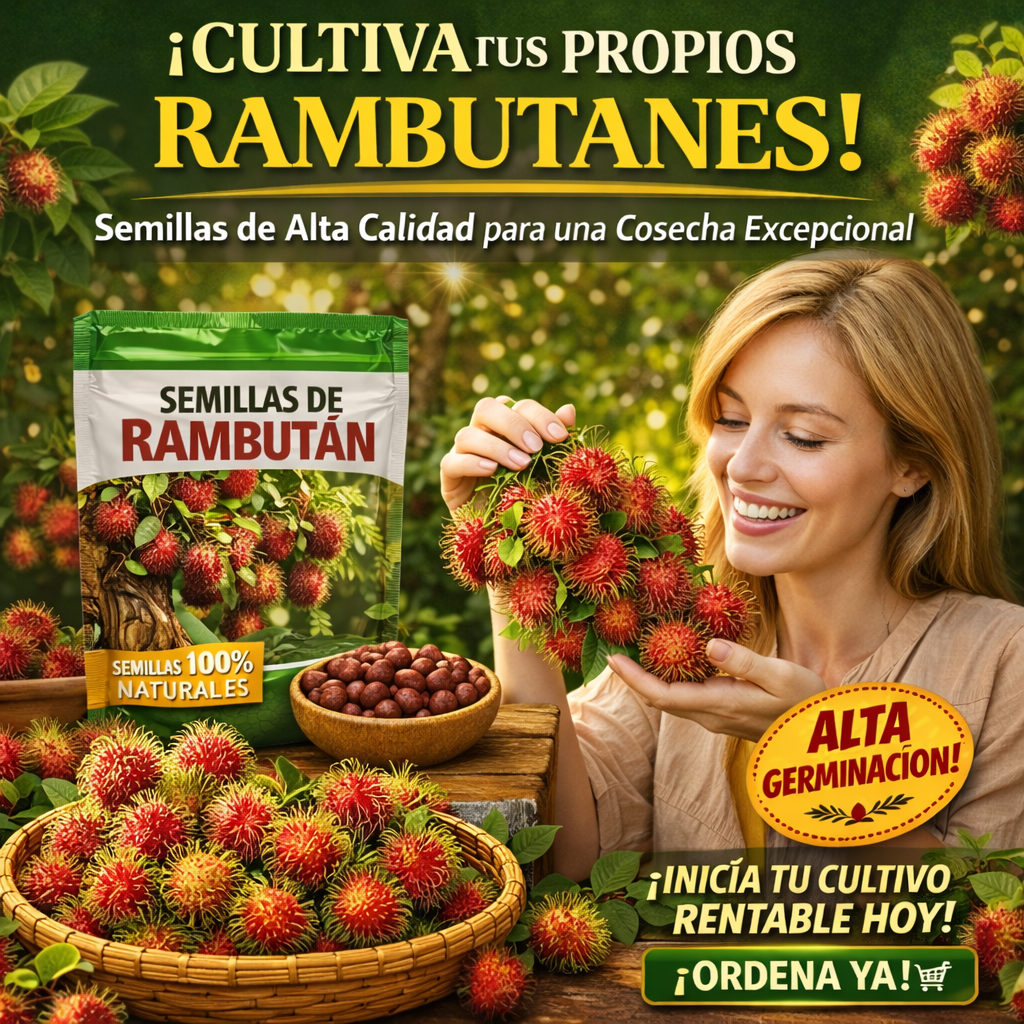 Semillas PREMIUM Rambután