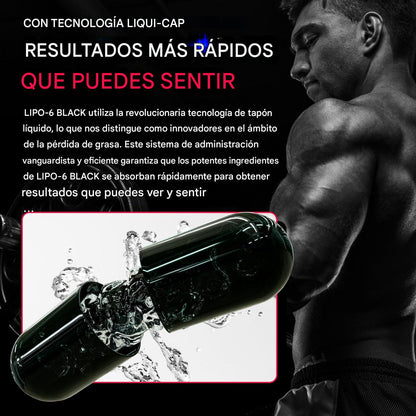 LIPO-6 BLACK ULTRA CONCENTRATE de Nutrex: Fórmula Súper Concentrada para la Pérdida de Grasa