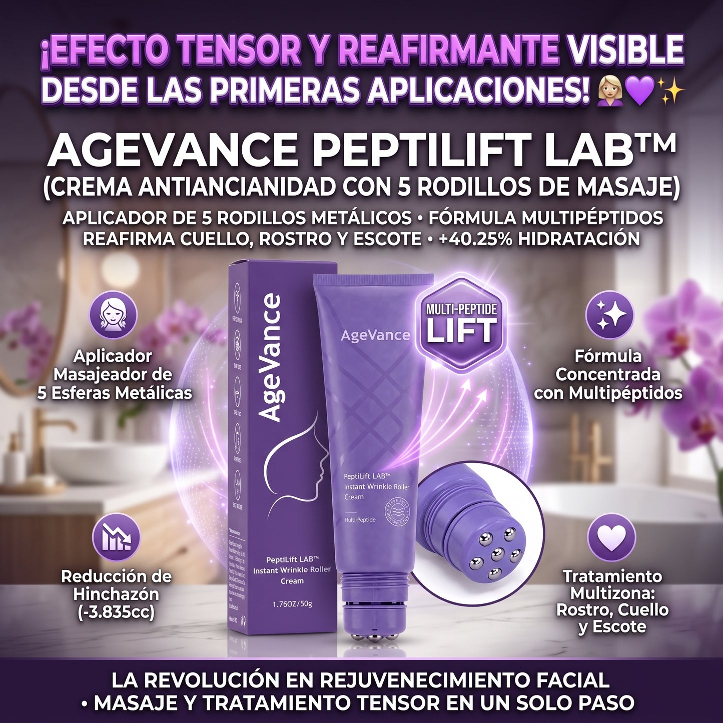 AGEVANCE™ Crema Antiarrugas Reafirmante