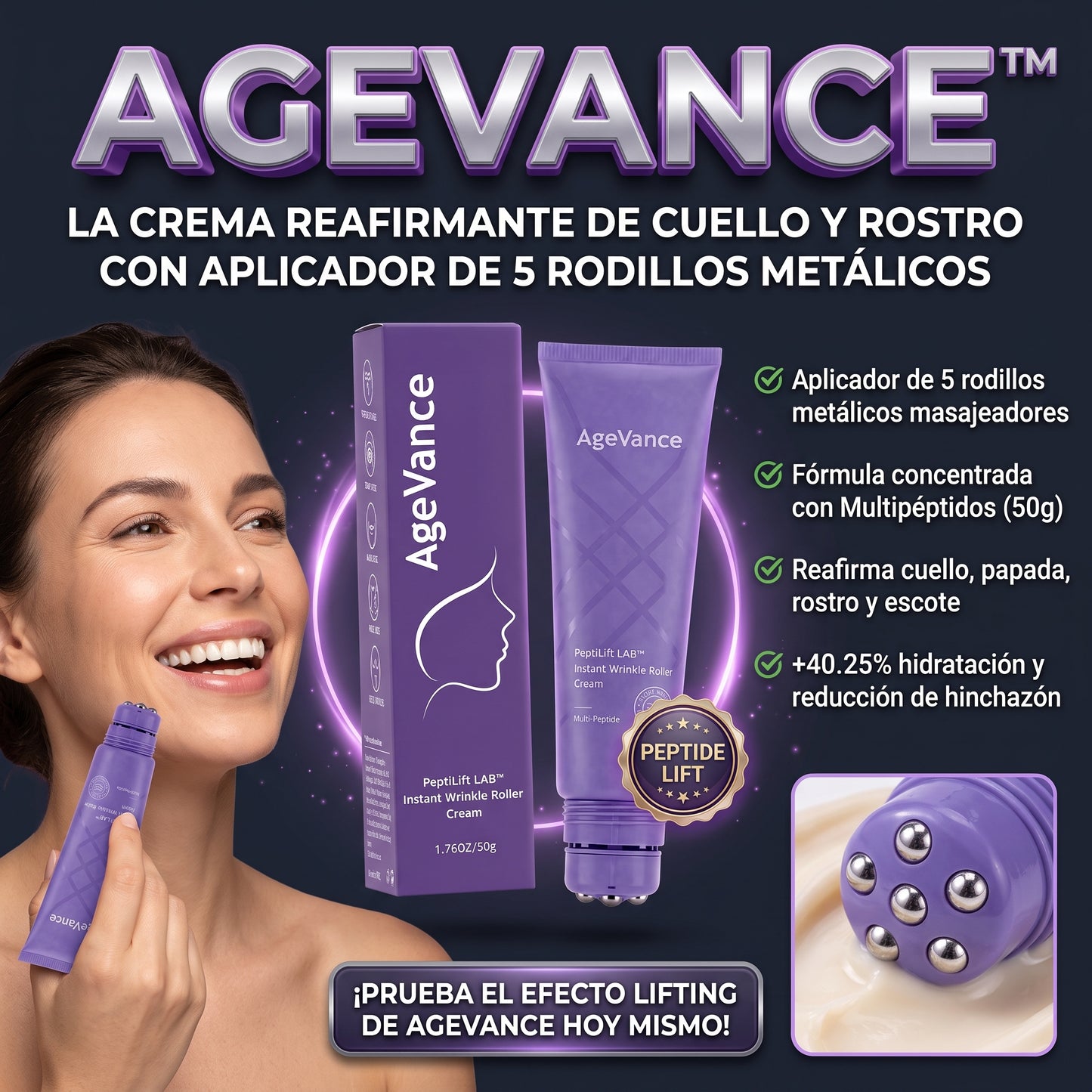 AGEVANCE™ Crema Antiarrugas Reafirmante