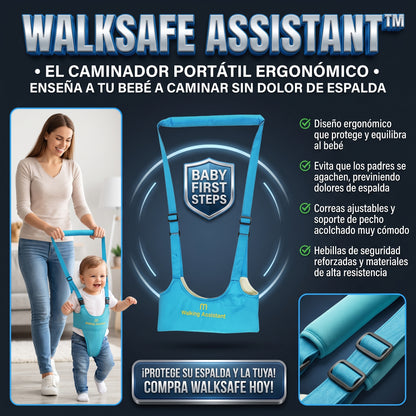 WALKSAFE ASSISTANT™ Caminador Portátil Ergonómico para Bebés