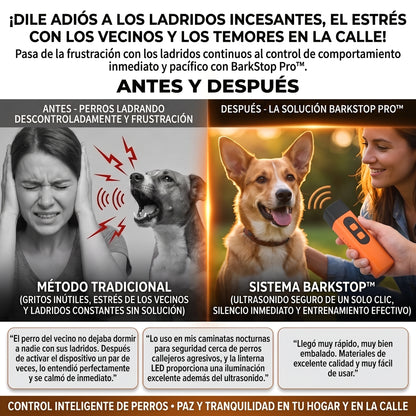 BARKSTOP™ Dispositivo Antiladridos Ultrasónico