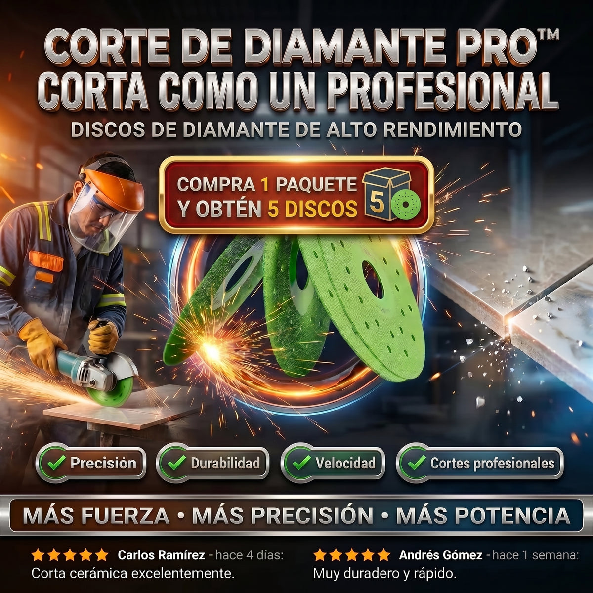 DiamondCut PRO™ x 5 unidades