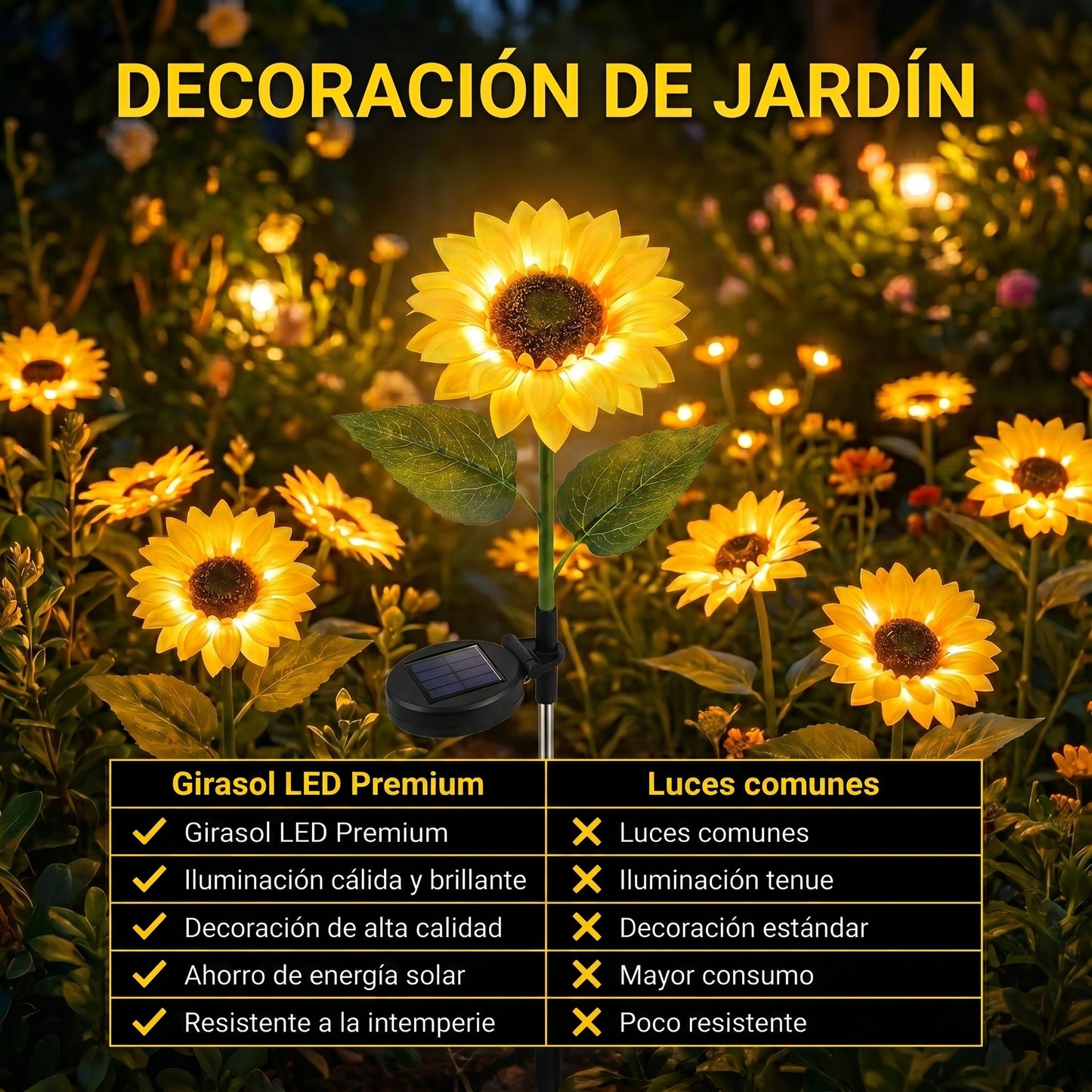 Luz Girasol Premium™