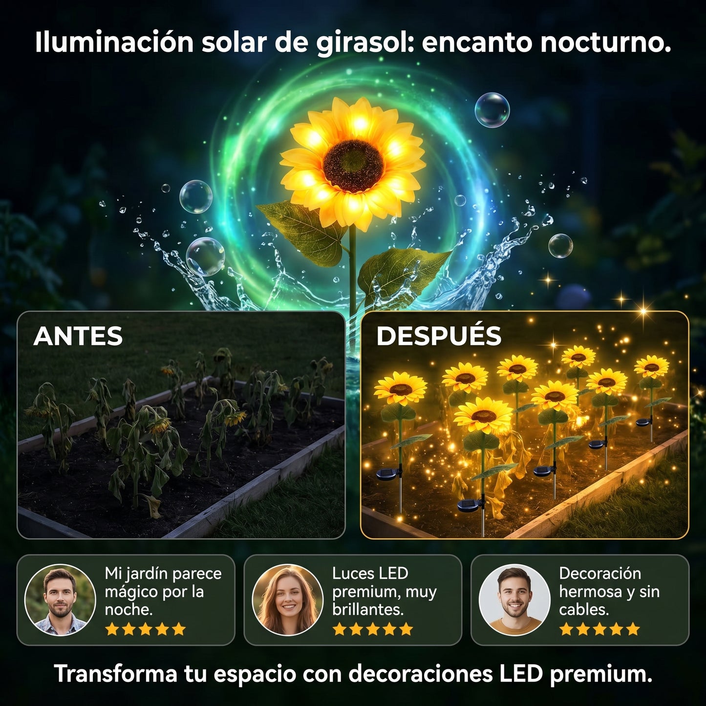 Luz Girasol Premium™