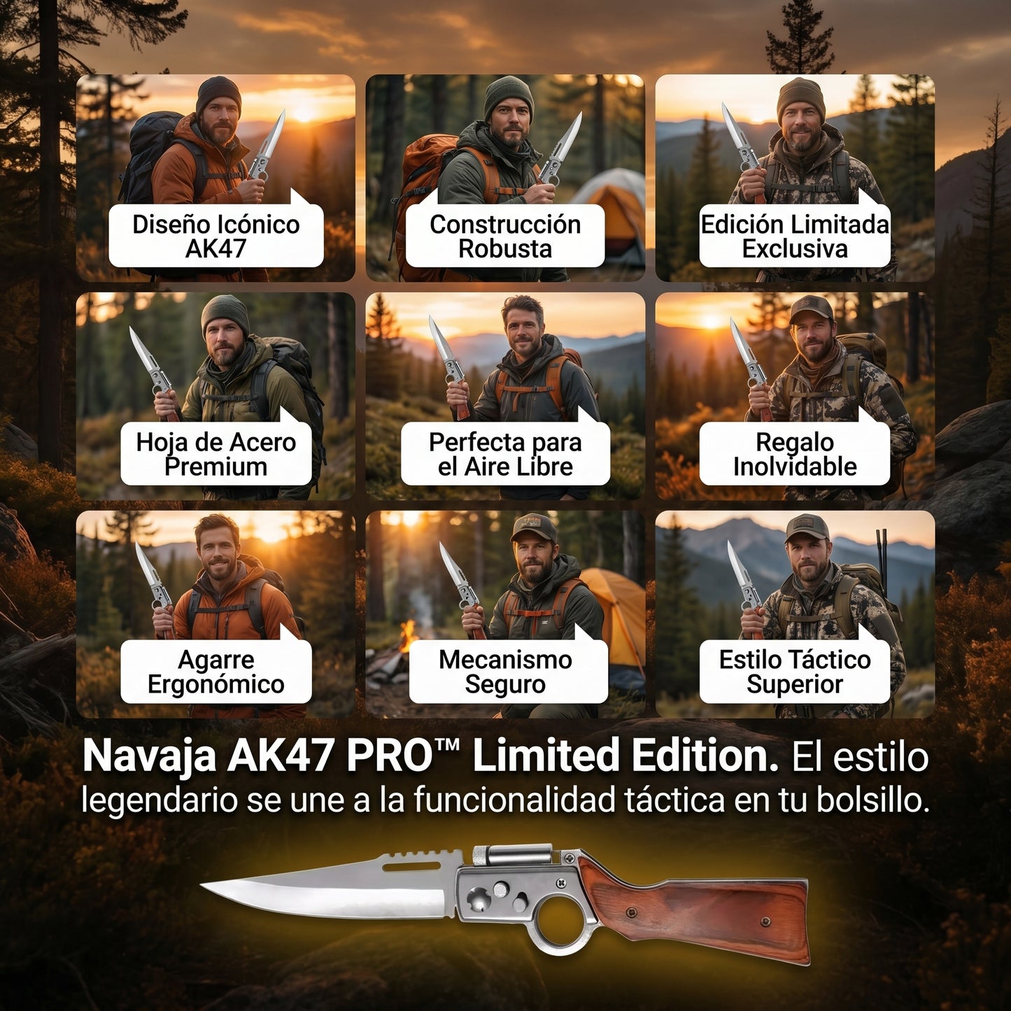 Navaja Knife AK47 PRO™