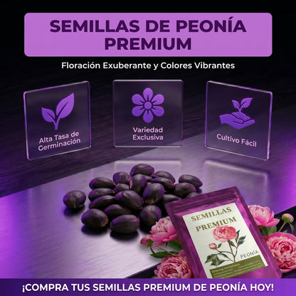 Semillas PREMIUM de Peonias