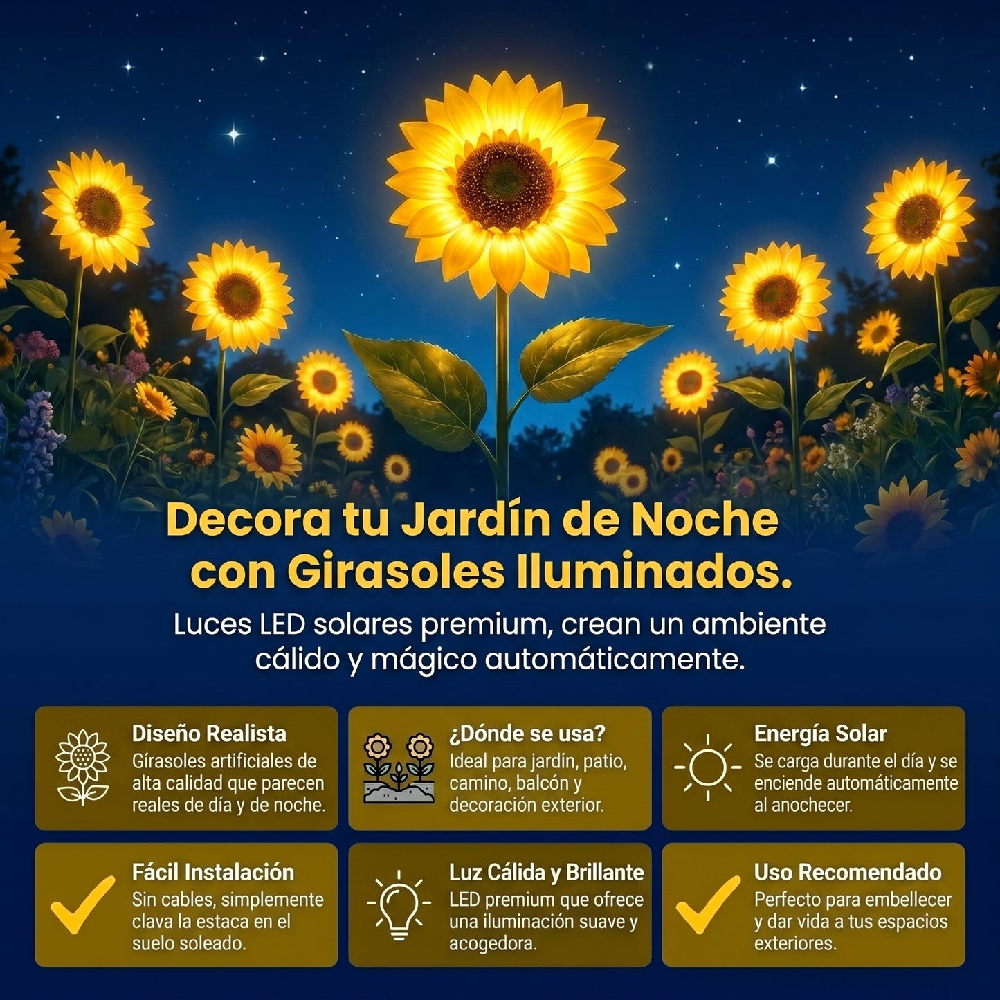 Luz Girasol Premium™