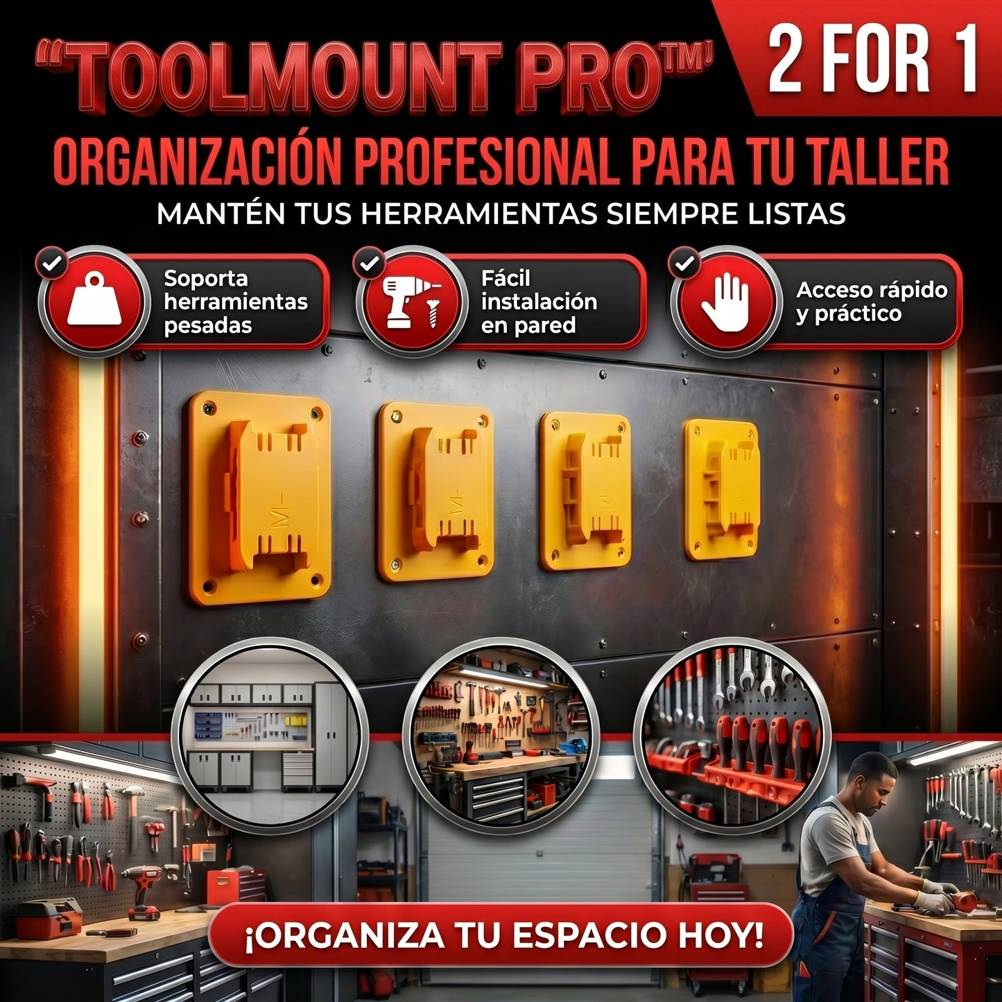 ToolMount PRO™ 2x1