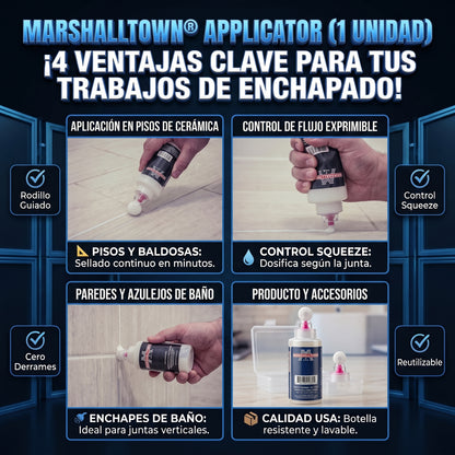 MARSHALLTOWN® Herramienta aplicadora de sellador de juntas