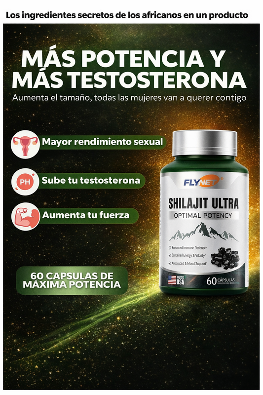 Shilajit Ultra - Recupera tu Potencia Natural