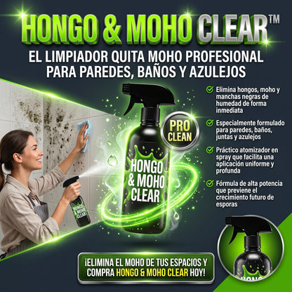 HONGO & MOHO CLEAR™ Limpiador Quita Moho y Hongos