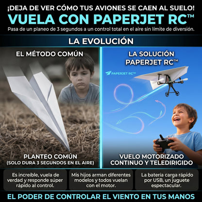 PaperJet RC™ Kit De Avión Por Control Remoto