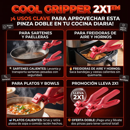 COOL GRIPPER Oferta 2x1 Pinza Antideslizante Multiusos