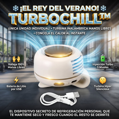TurboChill™ Ventilador de Cintura Manos Libres
