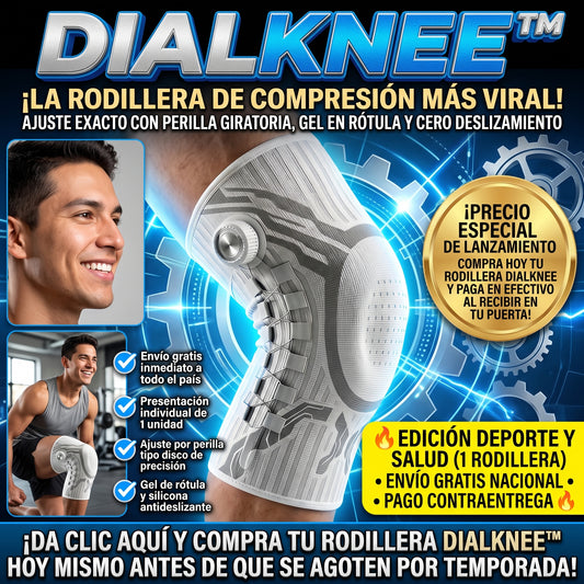DialKnee™ Rodillera Deportiva de Compresión