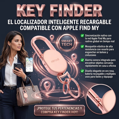 KEY FINDER™ Localizador de Llaves Inteligente y Recargable