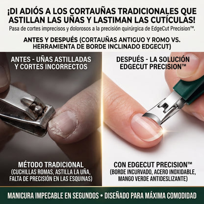 EDGECUT PRECISION™ Cortauñas de Borde Inclinado de Alta Precisión