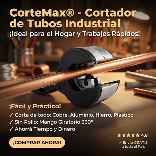 CorteMax® - Cortador de Tubos Industrial
