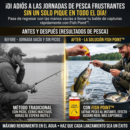 FISH POINT™ (100 ml) Atrayente Concentrado de Peces en Líquido