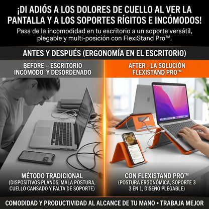 FLEXISTAND™ Soporte Flexible y Plegable Multiusos