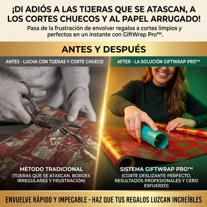 GIFTWRAP™ Cortador de Papel de Regalo