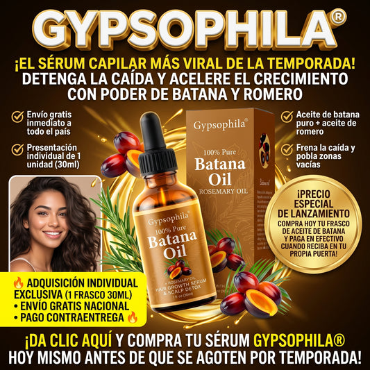 Batana Oil + Rosemary érum de Crecimiento Capilar