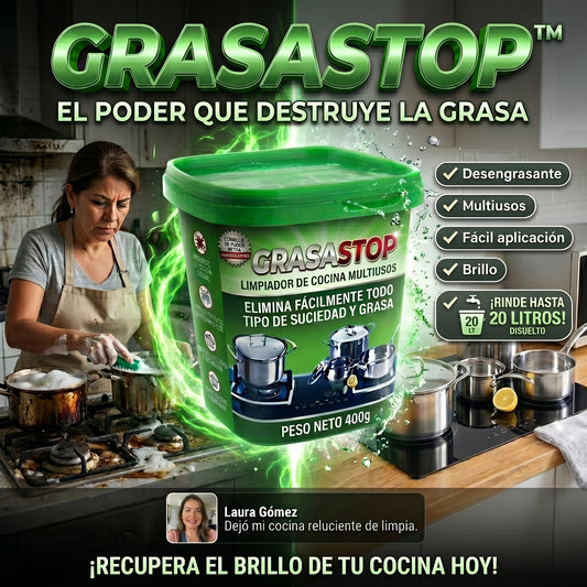 GRASASTOP™ Limpiador multiusos de cocina concentrado