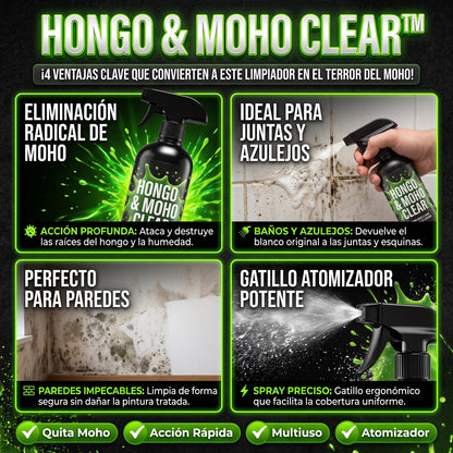 HONGO & MOHO CLEAR™ Limpiador Quita Moho y Hongos