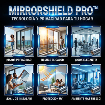 MirrorShield PRO™ Pelicula ,50m x 5m