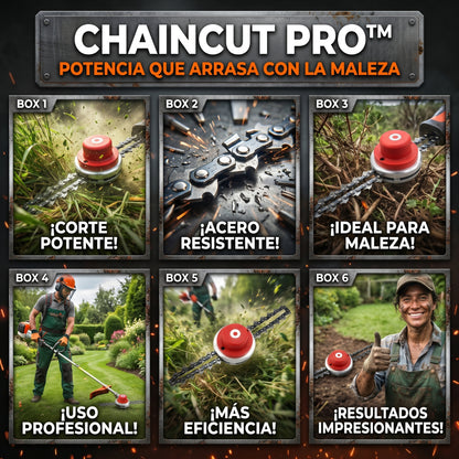 ChainCut PRO™ Cabezal de cadena para guadaña
