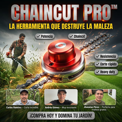 ChainCut PRO™ Cabezal de cadena para guadaña