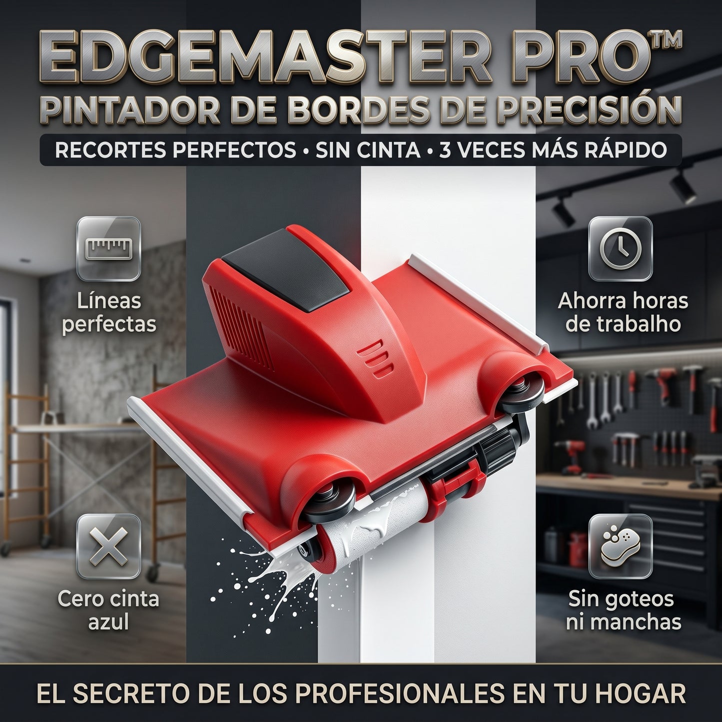 EdgeMaster PRO™ Herramienta De Pintura De Bordes